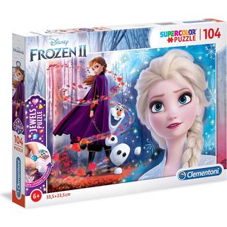 Disney Frozen 2 Puslespil m. Diamanter, 104 Brikker