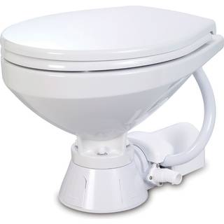 Elektrisk bådtoilet Jabsco Comfort SoftClose, 12 V, til søvandspåfyldning + pumpe