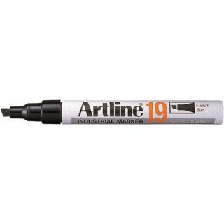 Marker 19 Industri 5.0 sort, Artline EK-19 black, 12stk