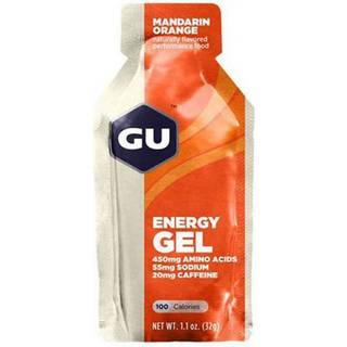 GU Energi Gel med Koffein (Mandarin Orange) - Unisex, ONESIZE, Øget Energi til Løb