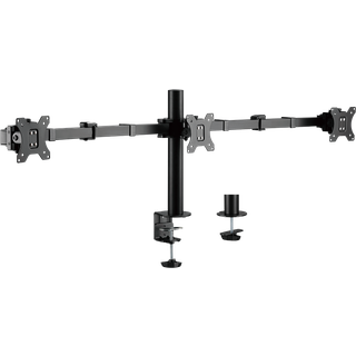 LogiLink Triple monitor mount 17-27" arm length: adjustable
