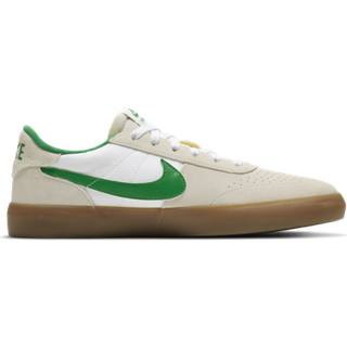 Nike SB Heritage Vulc Skatesko - 7.0 - summit wht/lucky grn/wht