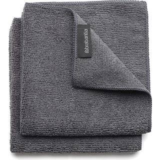 Brabantia Brabantia klud microfiber 2-pakke mørkegrå