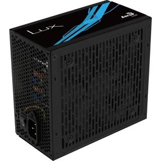 AeroCool LUX 550W Strømforsyning - 550 Watt - 120 mm - ATX - 80 Plus Bronze certified