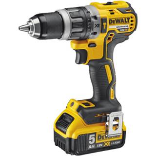 Dewalt akku slagboremaskine DCD796P2 18 5,0Ah m/kuffert + akku + lader