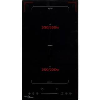 Flexizone induktionskogeplade 2 brændere Touch 3500 W glas