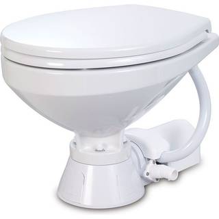 Elektrisk bådtoilet Jabsco Comfort, 24 V, til søvandsfyldning + pumpe