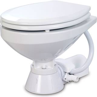 Elektrisk bådtoilet Jabsco Comfort, 12 V, til søvandspåfyldning + pumpe