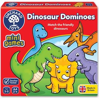 Orchard Toys Dinosaur Dominoes mini spil