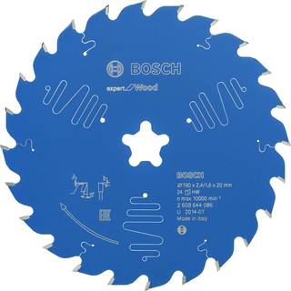 Bosch Rundsavsklinge 190xfastfixx2,4mm 24t Exp Wood - 2608644086