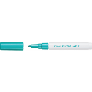 Marker Pintor Fine 1,0 metal grøn, Pilot SW-PT-F-MG, 6stk