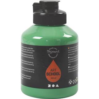 Art Akrylmaling - Medium Green, 500ml, Halvblank