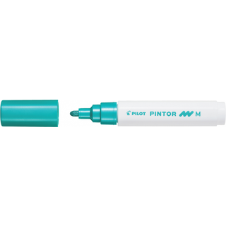 Marker Pintor Medium 1,4 metal grøn, Pilot SW-PT-M-MG, 6stk