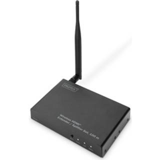 Digitus DS-55315 AV forlænger AV-modtager Sort