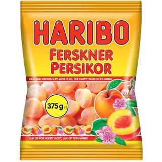 Haribo Fersken 375 g.