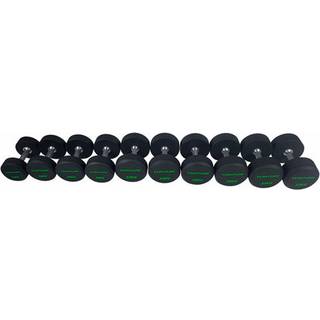 Tunturi PU Pro Håndvægtsæt 14-32 kg. (10 par)
