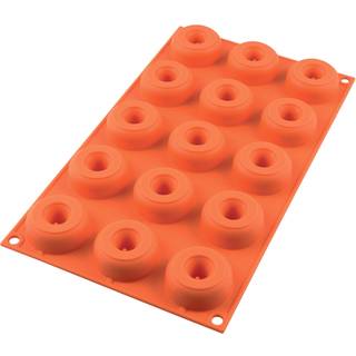 Silikomart Mini Donut silikoneform rød