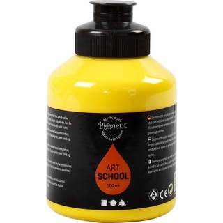 Pigment Kunstnermaling | 500 ml | Primary Yellow