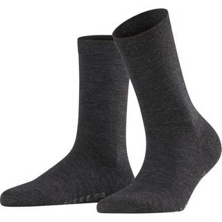 Softmerino Strømper, Anthra.mel, 35-36