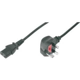 DIGITUS power cable - power IEC 60320 C13 to BS 1363 - 1.8 m