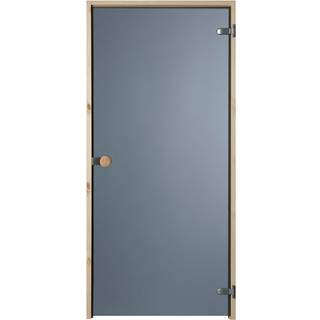 Swedoor Saunadør, 8mm glas og rullelås, 62,5 X 194 - M7X20