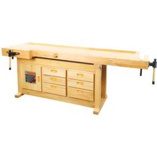 Høvlbænk/arbejdsbord med skuffer Holzmann WB210C