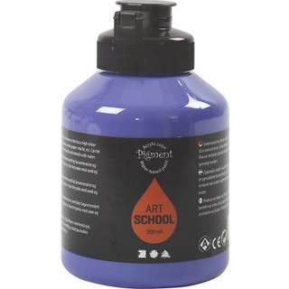 Art Akrylmaling Violet Blue 500ml - Halvblank Finish