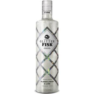 Glitter FISK Diamond Elderflower & Lime Likør 15% 70 cl.