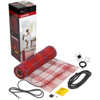 RAYCHEM QuickNet-90 Gulvvarmemåtte med termostat, 5 m², 455 W