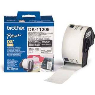 Brother etiket adresselabel 38x90mm 400stk