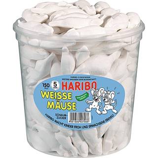 Haribo Hvide Mus 1050 g.