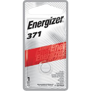 Energizer Silveroxid Knapcellebatteri 371/370, 1,55 V, til armbåndsure