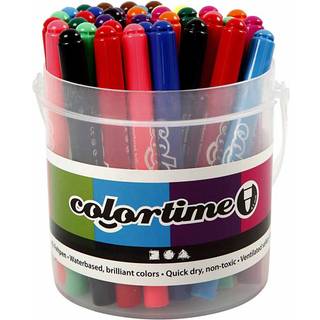 Colortime Tusser Blandede Farver 42 stk.