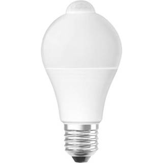 LED-lampe med dagslyssensor, Normal/Classic A, mat, E27 8,5 W