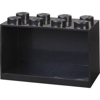 LEGO BRICK SHELF 4 KNOBS - GREY