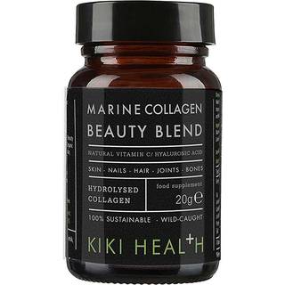 KIKI Health - Marine Collagen Beauty Blend - 20g kan oversættes til dansk som: KIKI Health - Marint Kollagen Skønhedsblanding - 20g