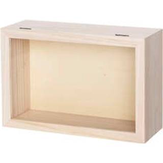Kikkasse ubehand.træ 20x30x11
