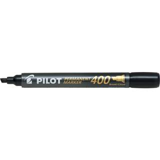 Marker Permanent 400 skrå sort, Pilot SCA-400-B,12stk