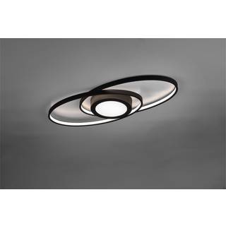 Design loftslampe sort inkl. LED 3-trins dæmpbar - Axy