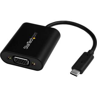 StarTech.com USB-C to VGA Adapter with Presentation Mode Switch - 1920x1200 - external video adapter