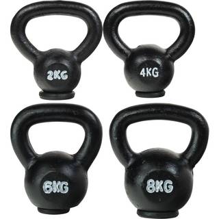 Odin Kettlebell Støbejern PAKKETILBUD (2, 4, 6, 8kg)
