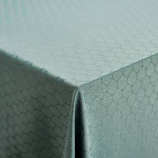Nordisk Tekstil Honey Damask dug grøn 140x320 cm