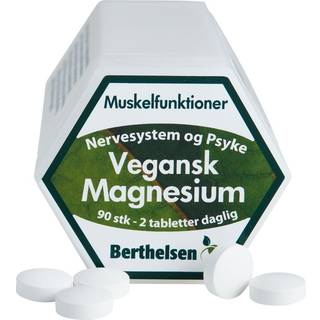 Berthelsen Naturprodukter Vegansk Magnesium   90 stk.