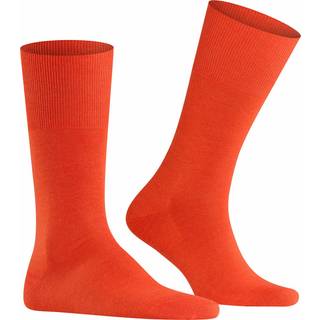 Falke Herren Socken orange Merinowolle unifarben