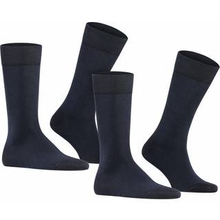 Falke Herren Socken blau Baumwolle & Mix unifarben