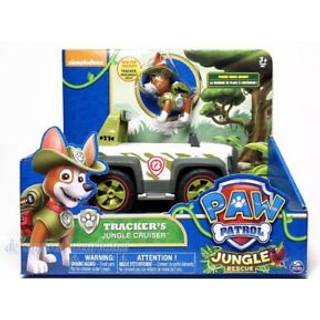 Paw Patrol Jungle Rescue Trackers Jungle Cruiser Vehicle & Figur