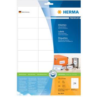 HERMA etiket Premium 70 x 37 mm, 240 stk.