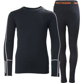 Lifa Merino Midweight Set JR Navy (164)