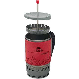 MSR WindBurner Coffee Press Kit 1.0 L størrelse 1 l farve red