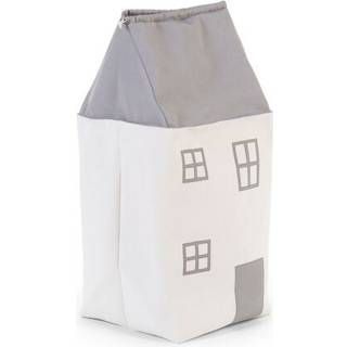 Childhome Opbevaringskasse Hus, Grey/White